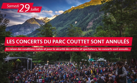 CONCERTS ANNULÉS PARC COUTTET