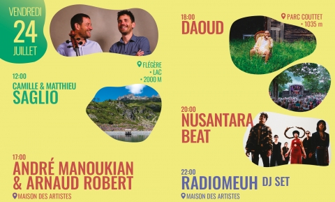 Your day at CosmoJazz • Friday 24 July 2026
