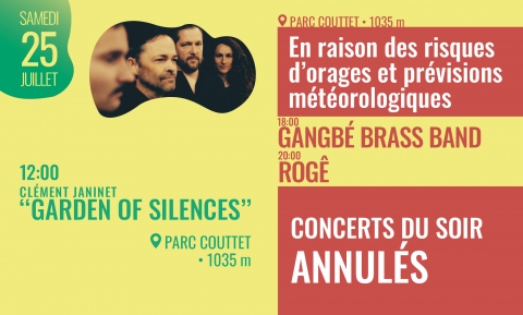 Votre journée au CosmoJazz • Samedi 25 juillet 2026